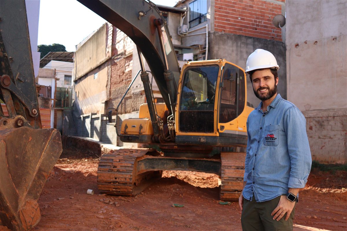 Canteiro de obras Dom Padua